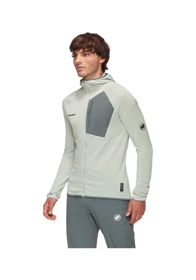 Mammut Mammut Aenergy Light Ml Hooded Men Erkek Gri Fleece 4469 Antrasit