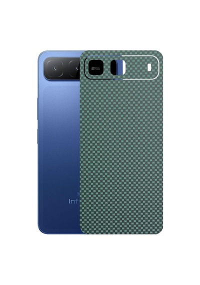 Kapps Infinix Hot 60i 5g İle Uyumlu Fiber Serisi Premium Arka Kapak Kaplama Kenarlar Yoktur 03859203