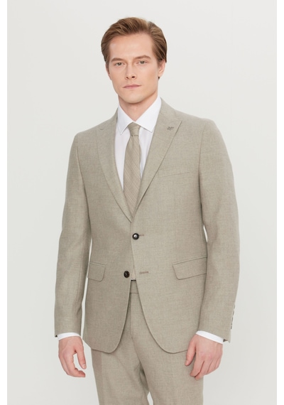 Altınyıldız Classıcs Lımıted Edıtıon Erkek Bej Yünlü Slim Fit Dar Kesim Kırlangıç Yaka Kapak Cepli Esnek Takım Elbise Altınyıldız Classıcs Lımıted Edıtıon Erkek Bej Yünlü Slim Fit Dar Kesim Kırlangıç Yaka Kapak Cepli Esnek Takım Elbise