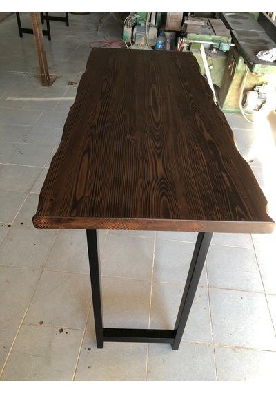 Bintaşmobilya Kütük Bar Masa-150X60.Cm