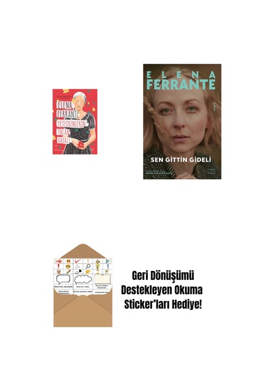 Yetişkinlerin Yalan Hayatı + Sen Gittin Gideli + Okuma Sticker'ları