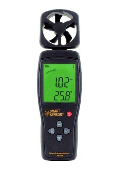 Smart Sensor AS 806 Rüzgar Hızı ve Sıcaklık Ölçer Anemometre