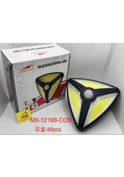 POWERMASTER MX-1219B SOLAR İNTERAKSİYON LAMBASI Siyah