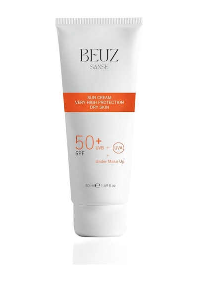 Sanse Spf50+ Kuru Ciltler İçin Çok Yüksek Korumalı Güneş Kremi & Makyaj Bazı - 50 Ml