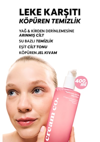 Cream Co. Aydınlatıcı Temizleyici ve Nemlendirici Bakım Seti