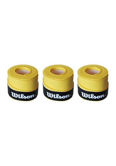 Wilson Comfort Bowl O'Grips 3 Adet Grip Tenis Raketi Gribi Sarı