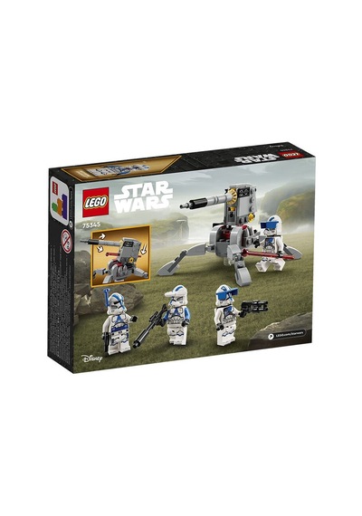 Lego 501st Legion Clone Troopers Savaş Paketi Ninja Serisi Yapı Taşları Hediye 75345 Model: Standart