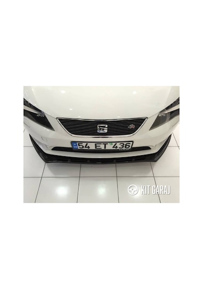 Seat Leon 2012 Mk3 Fr Parlak Siyah Ön Lip Plastik Boyalı