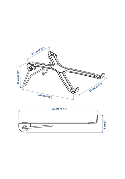 Lanespelare Mavi Laptop Desteği - 20613065 Ikea