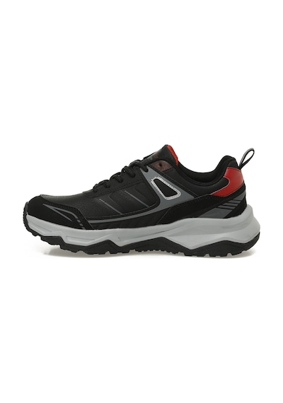 Kinetix Charged Pu Siyah Unisex Outdoor Siyah-kırmızı