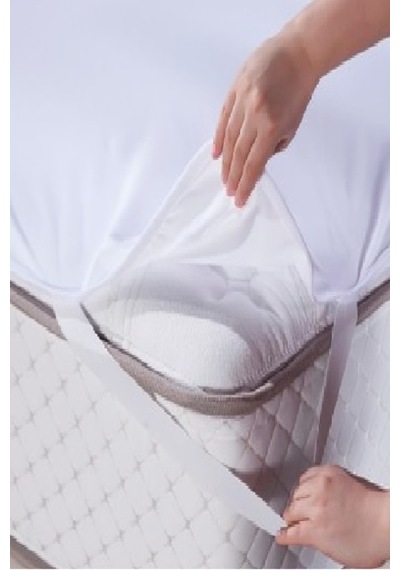 Bebesi Bebe Sıvı Geçirmez Alez 70x110 Cm Micro Kumaş Beyaz