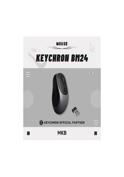 Keychron-bm24 Kablosuz Fare Bm24-c61 Bm24-c61