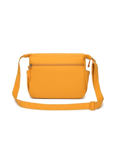 Smart Bags Mikro Poly Kumaş Postacı Kadın Çantası 3146 Hardal