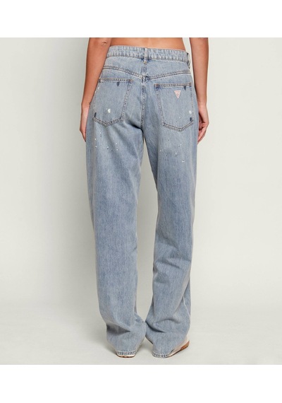 Guess Serra Relaxed Fit Kadın Jean Pantolon W6ga29d0973 Mavi
