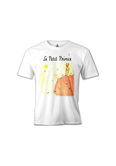 Le Petit Prince Beyaz Erkek Tshirt