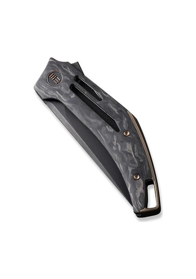 We Knife Speedliner Shredded Cf Black Kamp Çakı Siyah