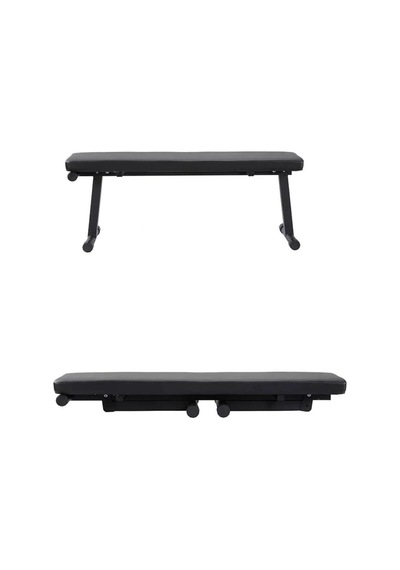 Düz Ağırlık Sehpası - Bench Sehpası - Flat Bench Press Siyah Tek Ebat