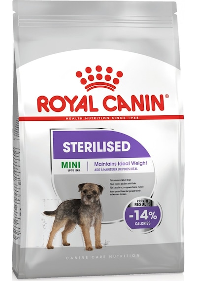 Royal Canin Mini Sterilised Küçük Irk Kısırlaştırılmış Yetişkin Köpek Maması 3 KG