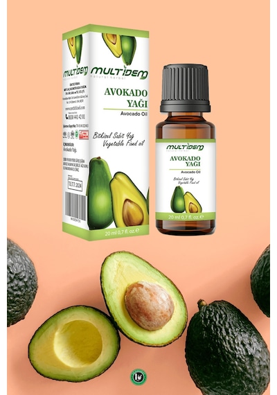 Multidem Avokado Bitkisel Yağ 20 ML