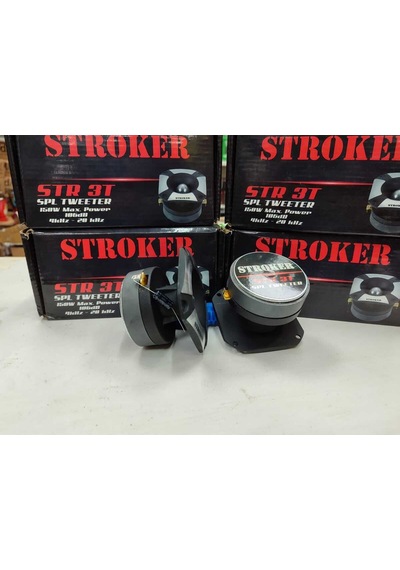 Hdsound Stroker Spl Tweeter 10 Cm Prof Sıstem 150w 4khz 20khz 3t Kare