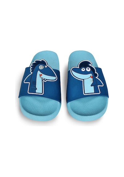 Denokids Shark Erkek Çocuk Terlik Çok Renkli