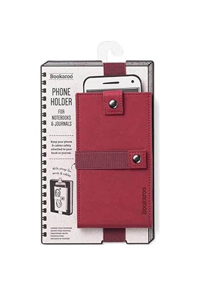 Bookaroo Phone Holder - Dark Red