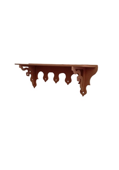 Dekoratif Duvar Rafı - 70x17x23 Cm