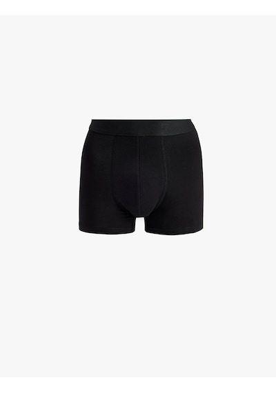 Koton Pamuklu Desenli 3'lü Boxer Seti Antrasit Desenli 6slm90019mk