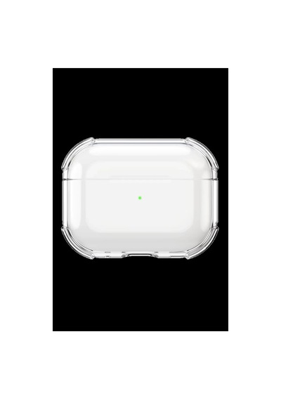 Apple Uyumlu Airpods 4 4.nesil /airpods 5 5.nesil Crystal Kılıf - Şeffaf Düz Renkli