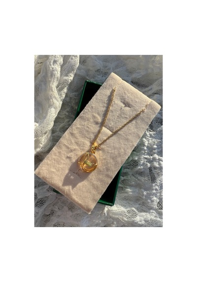 Leaf Harmony Pendant Altın