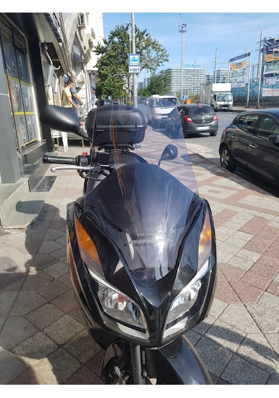 13-17 Honda Forza Ns 300 Ön Cam Açık Füme Zeus Açik Füme 59Cm 4Mm