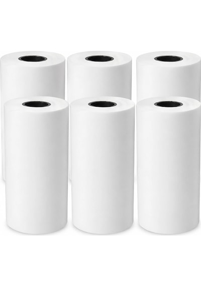 Çocuk Fotoğraf Makinesi Yedek Termal Baskı Kağıdı 6'lı Rulo 57x25mm