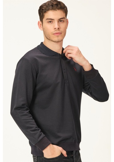 V4007 Dewberry Erkek Sweatshırt-lacivert Lacivert