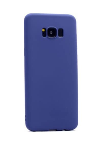 Samsung Galaxy Uyumlu S8 Kılıf Esneyebilen Şık Sofina Silikon Kapak Lacivert