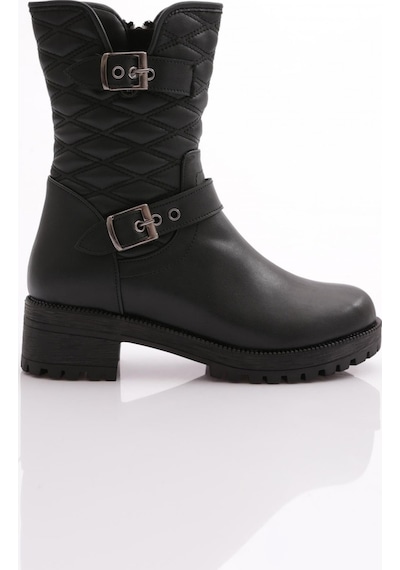 Dgn 610 Kadin Çizme 610-1557-R1534 Siyah