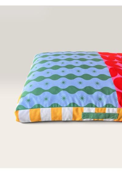 Köpek Yatağı 80x60 Cm Çıkarılabilir Yıkanabilir Kılıflı Nova