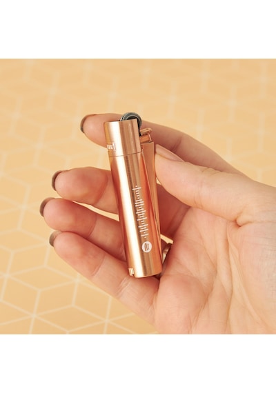 Spotify QR Kod Tasarımlı Rosegold Orijinal Clipper Çakmak