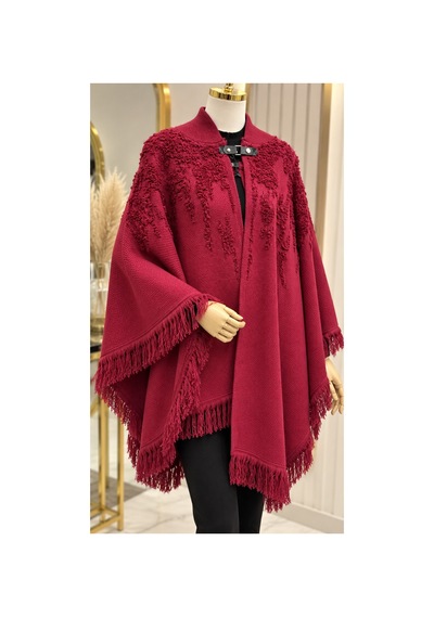 Genel Markalar Novea Scarf Kırmızı İşlemeli Saçakli Şık Panço Kırmızı - 938274792 Kırmızı Genel Markalar Novea Scarf Kırmızı İşlemeli Saçakli Şık Panço Kırmızı - 938274792 Kırmızı