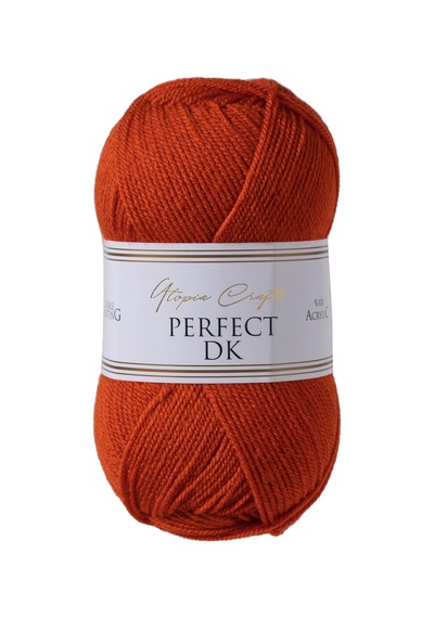 Utopia Crafts Perfect Dk %100 Akrilik Yumuşak Örgü İpi 100g 300m - Nar Çiçeği
