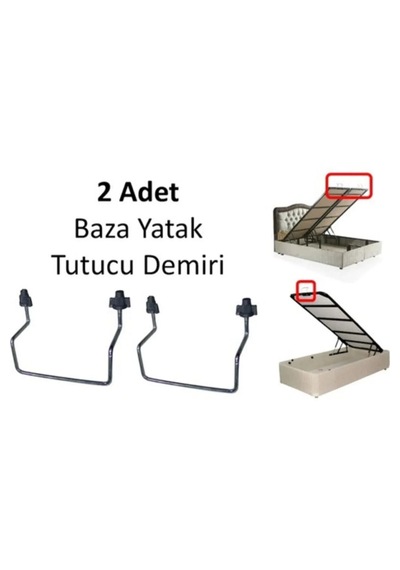 Baza Yatak Tutucu Demiri 2 Adet Krom