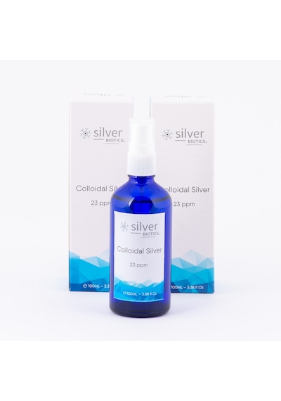 Gümüş Suyu Sprey 23 Ppm 100Ml Cam 2Li Set Hydrasense Kolloidal