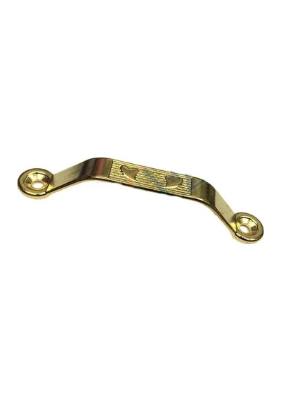 Hubrendy Çer Dekoratif Zamak Kulp Dıştan - 64mm, Sarı, 100 Adet Diğer