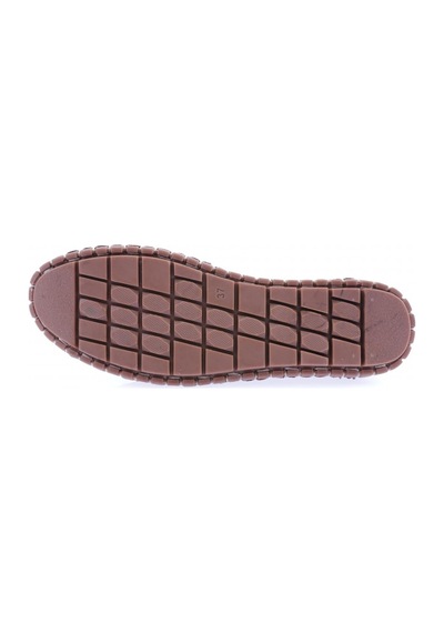 Dgn 603-23y Kadin Dikiş Detayli Loafer Ayakkabi 603-2109-R1783 Taba