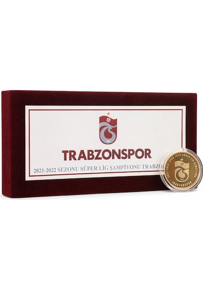 Agakulche Trabzonspor 7. Şampiyonluk Gümüş Sikke Coin Para Set