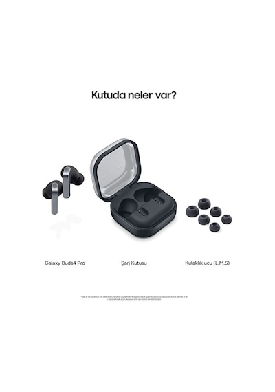 Samsung Galaxy Buds4 Pro (ANC) Bluetooth 6.1 Kulak İçi Kulaklık
