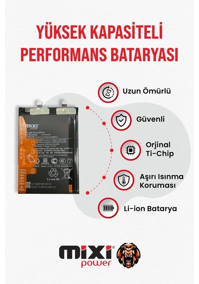 Xiaomi Mi 12 Lite Uyumlu Tam Kapasite Batarya