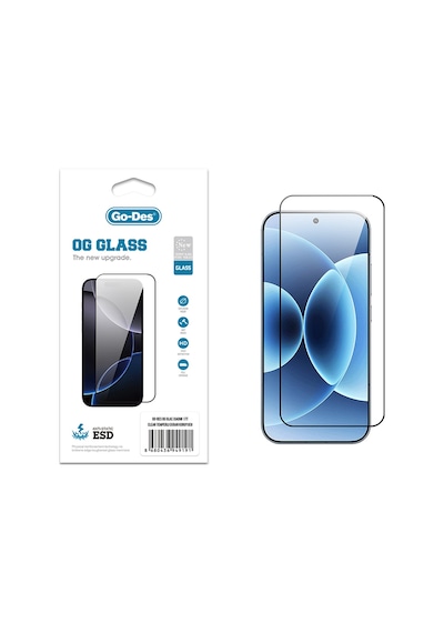 Xiaomi 17t Uyumlu Go Des Og Glass Antistatik Temperli Cam Ekran Koruyucu Şeffaf