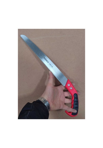 Kılıflı 300 Mm Budama Testeresi Çelik Düz Ağaç Dal Bağ El Testeresi