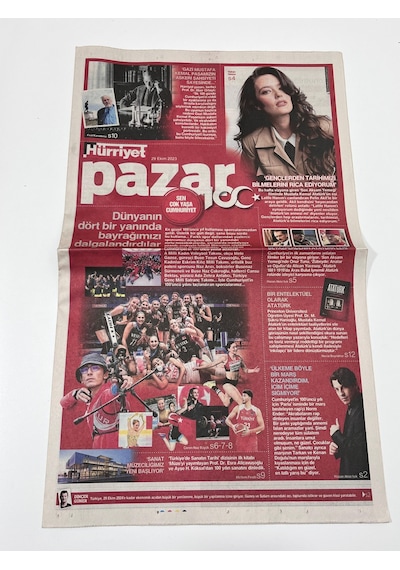29 Ekim 2023 Hürriyet Gazetesi Eki Pazar