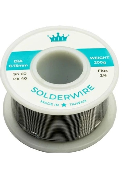 200 Gr 60/40 0,75 Mm Lehim Teli Taıwan Malı